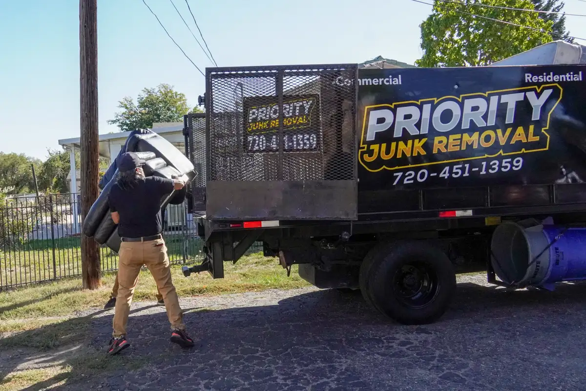 Furniture removal and disposal service in Denver, CO